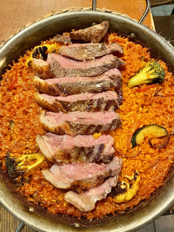 paella entrecote